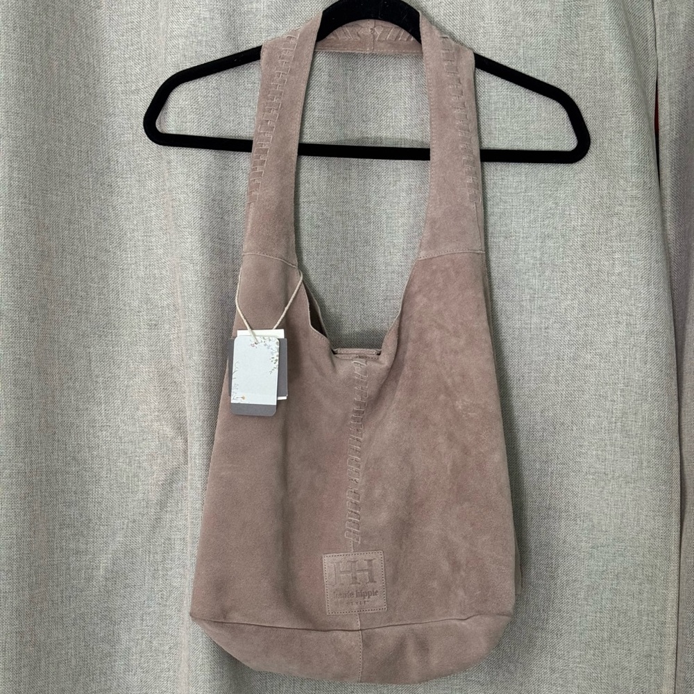 Suede Leather Hobo